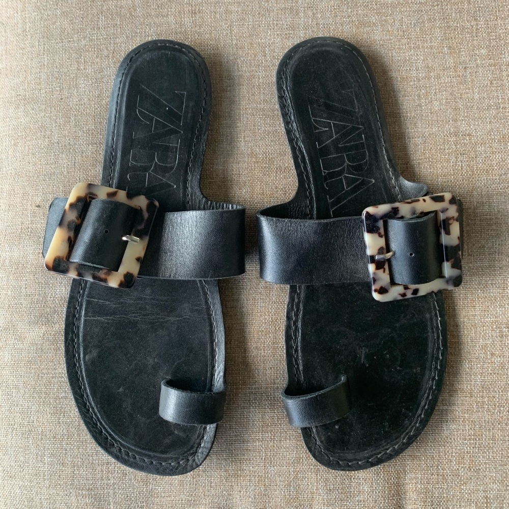 Zara buckle slide